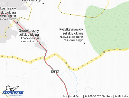 MICHELIN Zhasorken map - ViaMichelin
