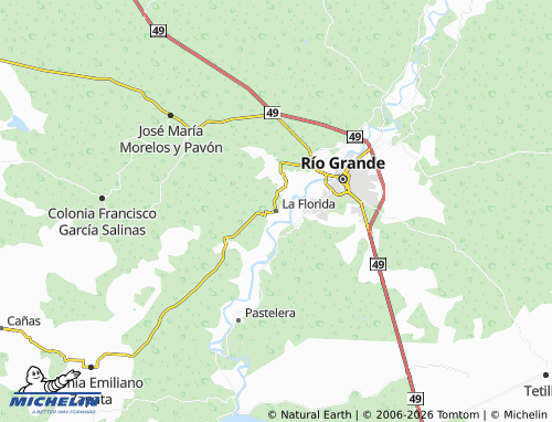 Carte MICHELIN La Florida - ViaMichelin