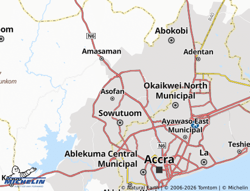 Mappa MICHELIN Ofankor - ViaMichelin