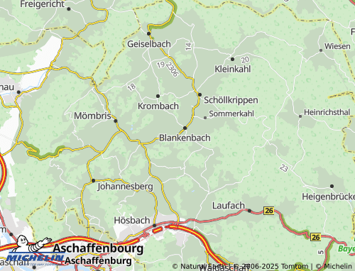 Mapa MICHELIN Erlenbach - ViaMichelin