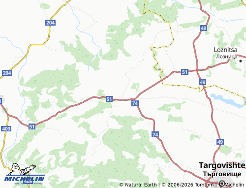 MICHELIN Dralfa map - ViaMichelin