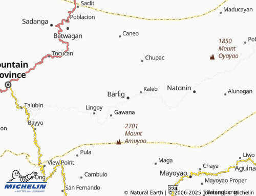 MICHELIN Barlig map - ViaMichelin