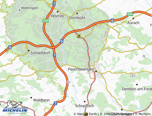 Mapa MICHELIN Oberransbach - ViaMichelin