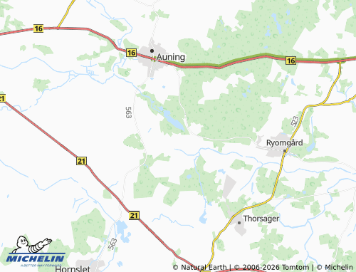 Mappa MICHELIN Ringsø - ViaMichelin