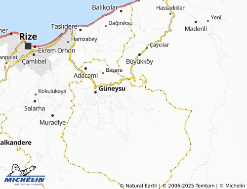 MICHELIN İslahiye map - ViaMichelin