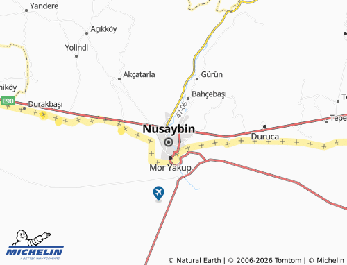 MICHELIN Fırat map - ViaMichelin