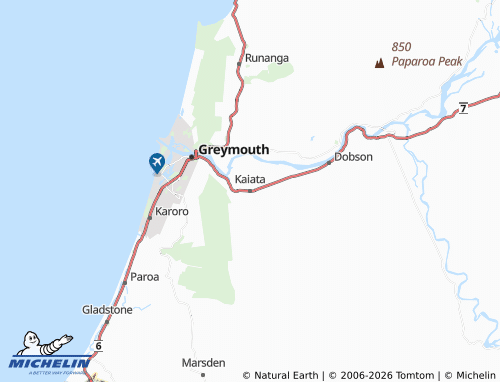 Mapa MICHELIN Kaiata - ViaMichelin