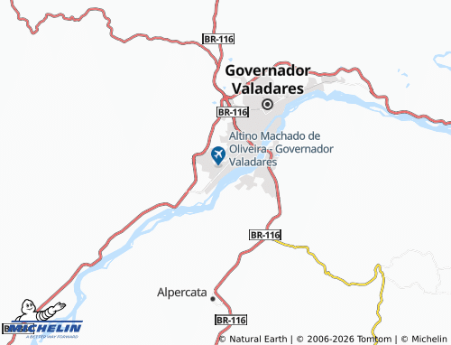Mapa MICHELIN Santa Rita - ViaMichelin