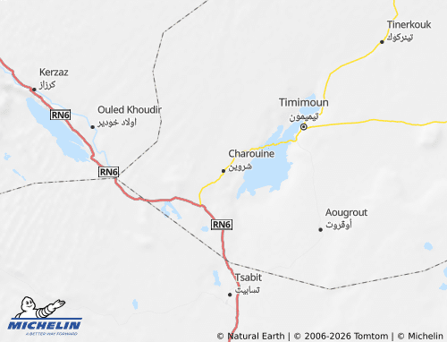 MICHELIN Shurween map - ViaMichelin
