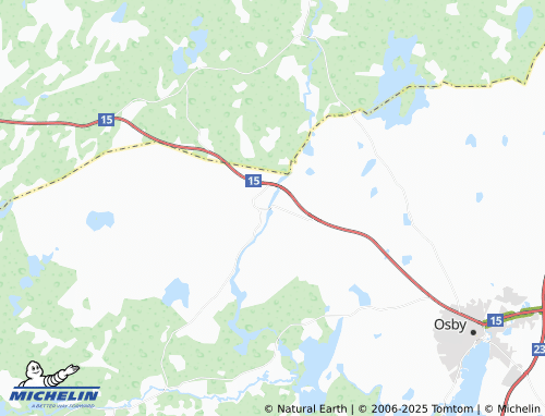 MICHELIN Visseltofta map - ViaMichelin