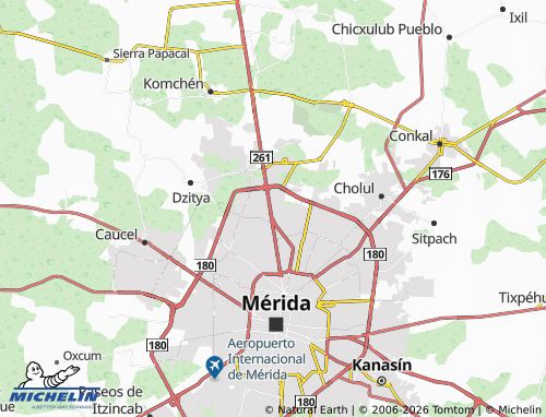 Mappa MICHELIN Revolución, Cordemex - ViaMichelin
