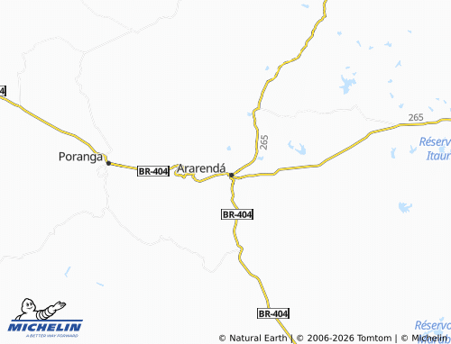 MICHELIN Varjota map - ViaMichelin