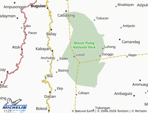 Mappa MICHELIN Lusod - ViaMichelin