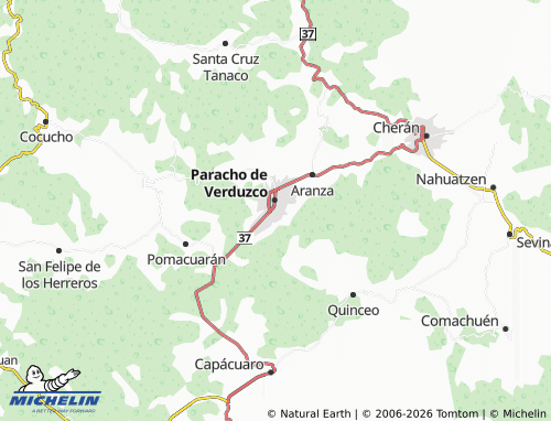 Mappa MICHELIN Lázaro Cárdenas - ViaMichelin