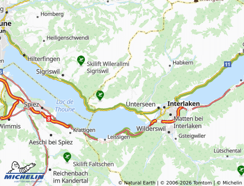 Mappa MICHELIN Beatenberg - ViaMichelin