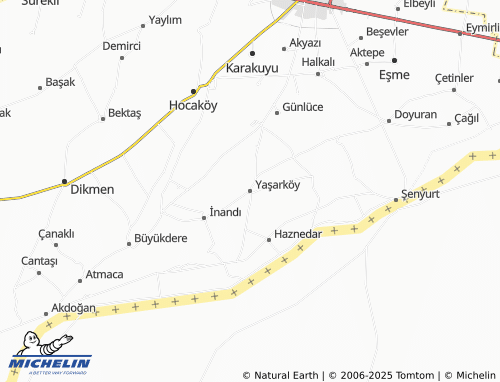 MICHELIN Yaşarköy map - ViaMichelin