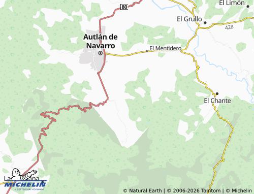Mapa MICHELIN El Rodeo - ViaMichelin