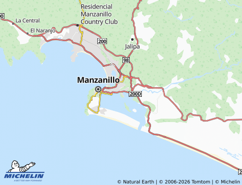 MICHELIN Rancho Alegre map - ViaMichelin