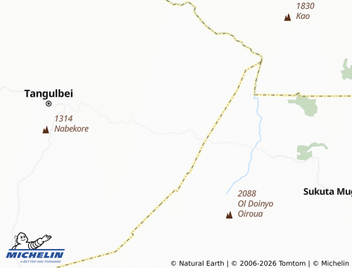 MICHELIN Churo map - ViaMichelin