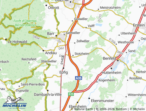 Mapa MICHELIN Stotzheim - ViaMichelin