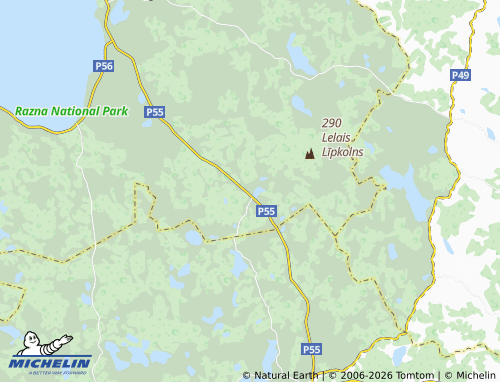 MICHELIN Dubuļi map - ViaMichelin