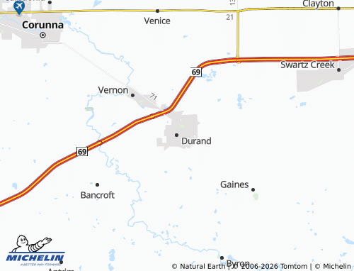 Mappa MICHELIN Durand - ViaMichelin