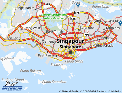 MICHELIN Tanglin map - ViaMichelin