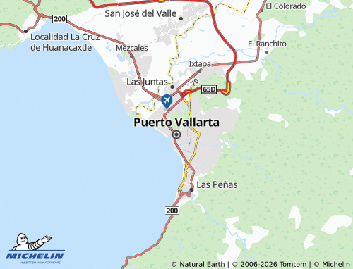 Mapa MICHELIN Puerto Vallarta - ViaMichelin