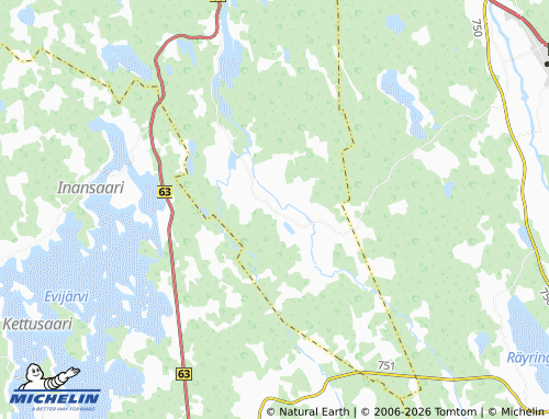 Carte MICHELIN Småbönders - ViaMichelin