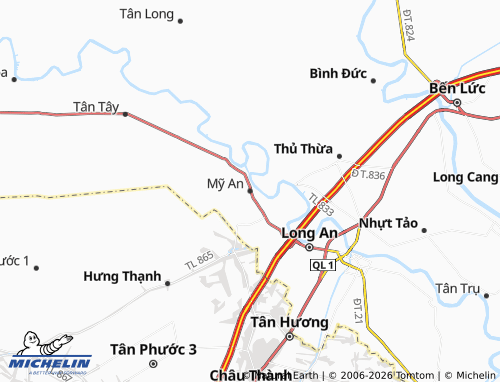 Mapa MICHELIN Mỹ An - ViaMichelin