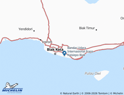 MICHELIN Sumberker map - ViaMichelin