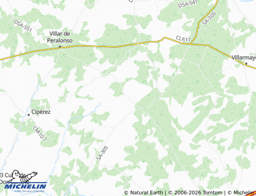 Mappa MICHELIN Santa María de Sando - ViaMichelin
