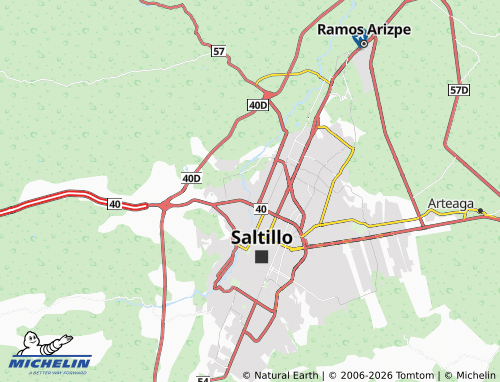 Mapa MICHELIN Fraccionamiento Santa Fe Privada Magueyes - ViaMichelin