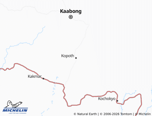 MICHELIN Kopoth map - ViaMichelin