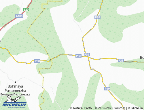 MICHELIN Kalozhitsy poselok map - ViaMichelin
