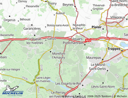 Mappa MICHELIN Le Cheval Mort - ViaMichelin