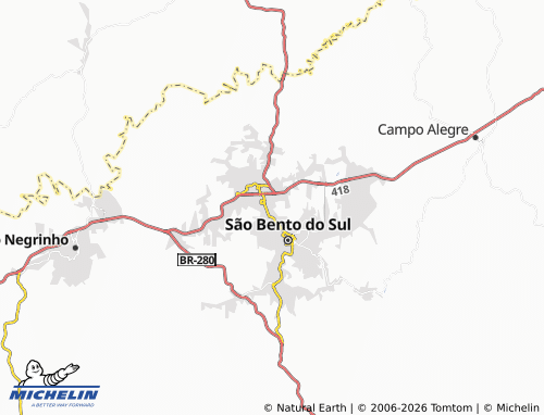 Mappa MICHELIN Boehmerwald - ViaMichelin