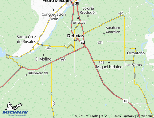 Mappa MICHELIN San Carlos - ViaMichelin