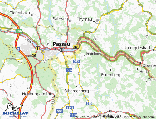 MICHELIN Anzberg map - ViaMichelin