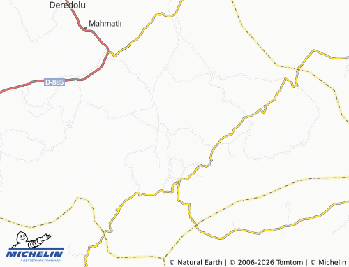 Mappa MICHELIN Günbatur - ViaMichelin