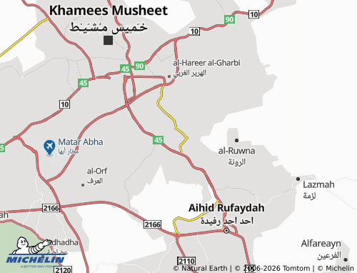 MICHELIN-Landkarte al-Rasras - ViaMichelin