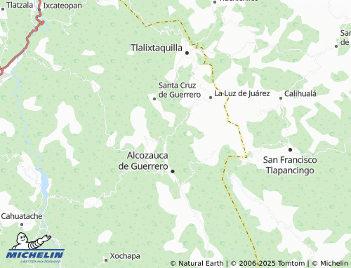 MICHELIN Amapilca map - ViaMichelin