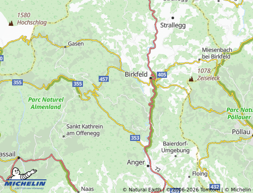 Carte MICHELIN Sallegg - ViaMichelin
