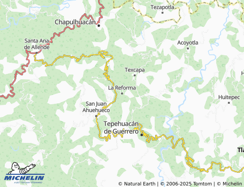 MICHELIN La Reforma map - ViaMichelin