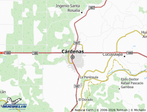 Mappa MICHELIN Centro - ViaMichelin
