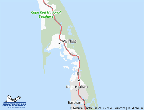 Mappa MICHELIN South Wellfleet - ViaMichelin
