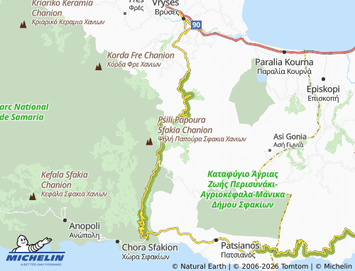 Carte MICHELIN Goni - ViaMichelin