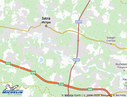 Carte MICHELIN Troitskoye - ViaMichelin