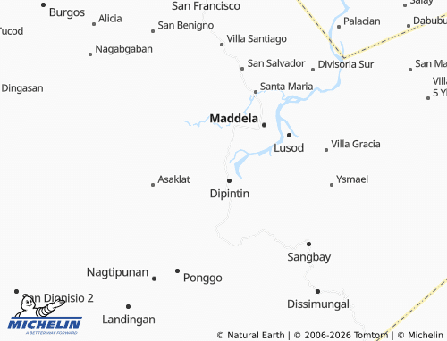 MICHELIN Cabaruan map - ViaMichelin