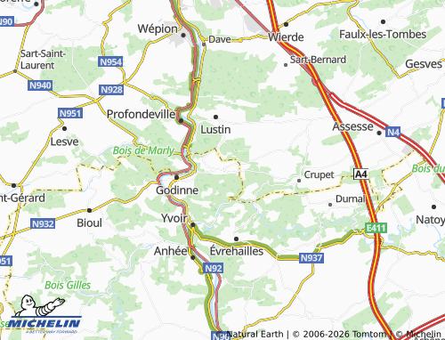 Mappa MICHELIN Mont - ViaMichelin